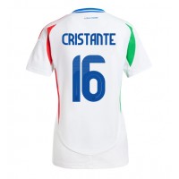 Italien Bryan Cristante #16 Udebanetrøje Dame EM 2024 Kortærmet